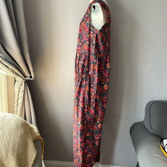 Vintage Laura Ashley Jumpsuit Floral Print - Picture 2 of 8